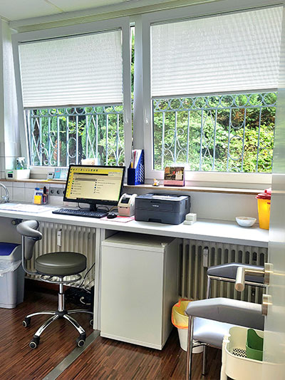 Labor und Blutabnahme Raum